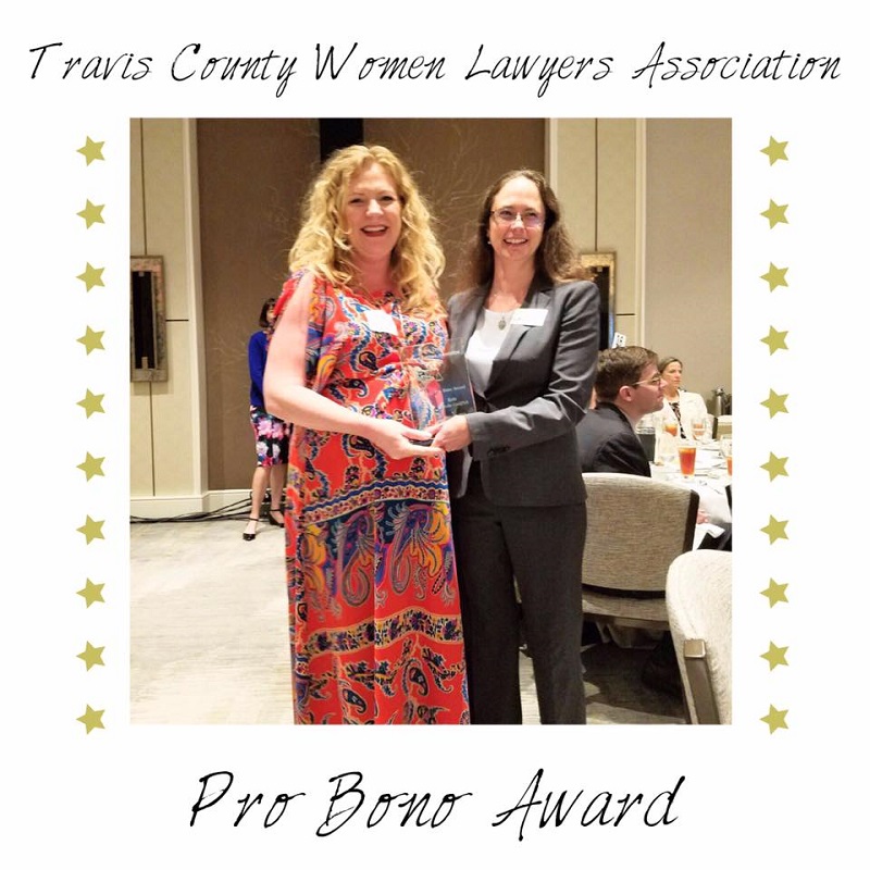 Pro Bono Premio Asociacion De Mujeres Abogadas Austin Mejor Abogada De Inmigracion