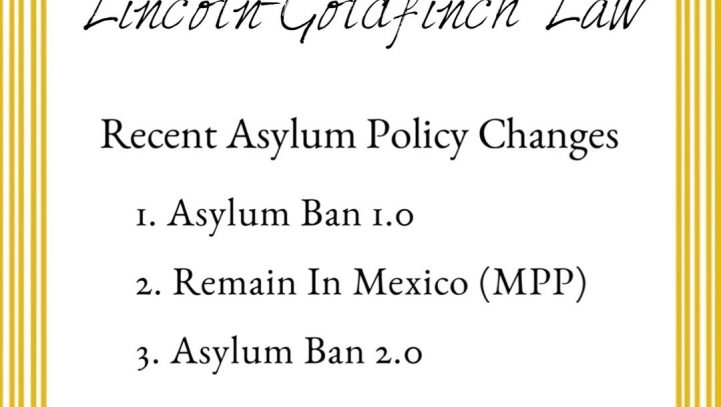 Recent Asylum Policy Changes Explained Recent Asylum Policy Changes Explained