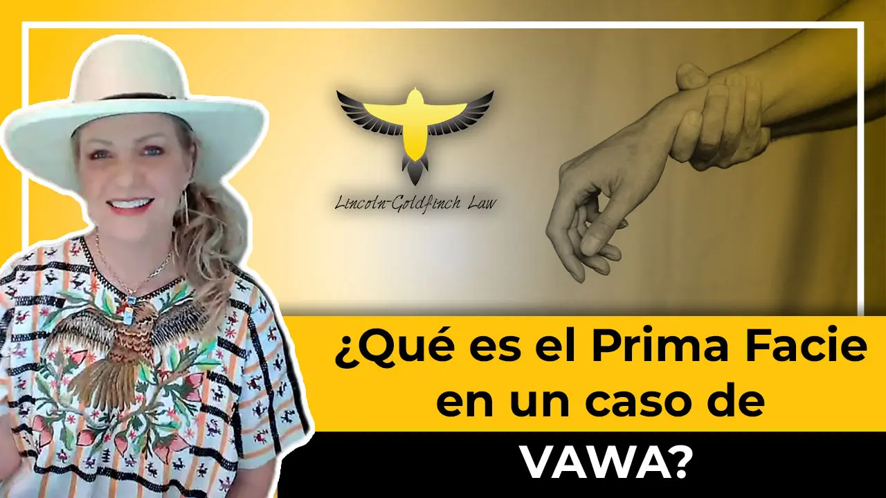 ¿Qué Es El Prima Facie En Un Caso De VAWA?