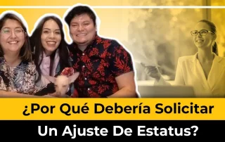 ¿Por Qué Debe Solicitar El Ajuste De Estatus?