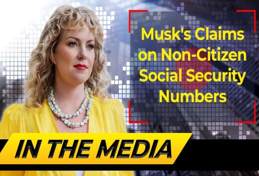 Musk's Claims On Non Citizen Social Security Numbers